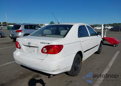 2003 Toyota Corolla Ce z USA, uszkodzony, nr VIN 1NXBR32E63Z057773